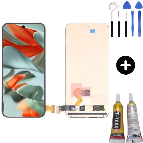 Google Pixel 9 Pro XL Uyumlu OLED Lcd Ekran Dokunmatik GA05900-US GZC4K GGX8B GQ57S + Montaj Seti ürün görseli 1