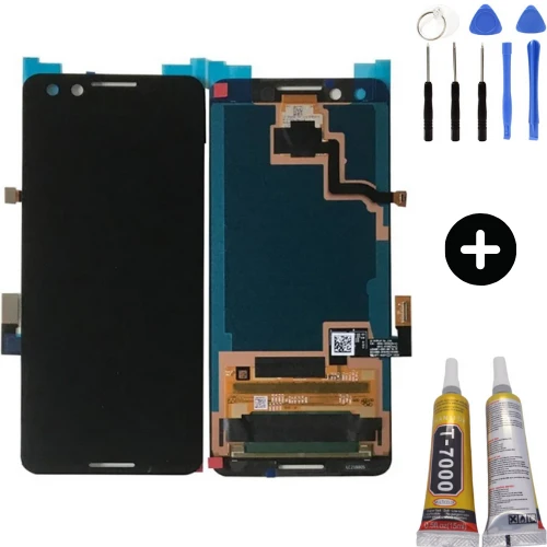 Google Pixel 3 G013A Uyumlu Servis Lcd Ekran Dokunmatik + Montaj Seti ürün görseli 1