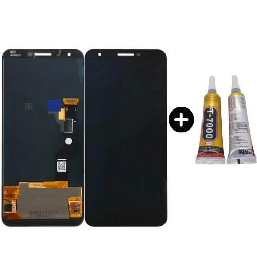Google Pixel 3A XL G020F G020C G020A Uyumlu HK Lcd Ekran Dokunmatik + B7000 ürün görseli 1