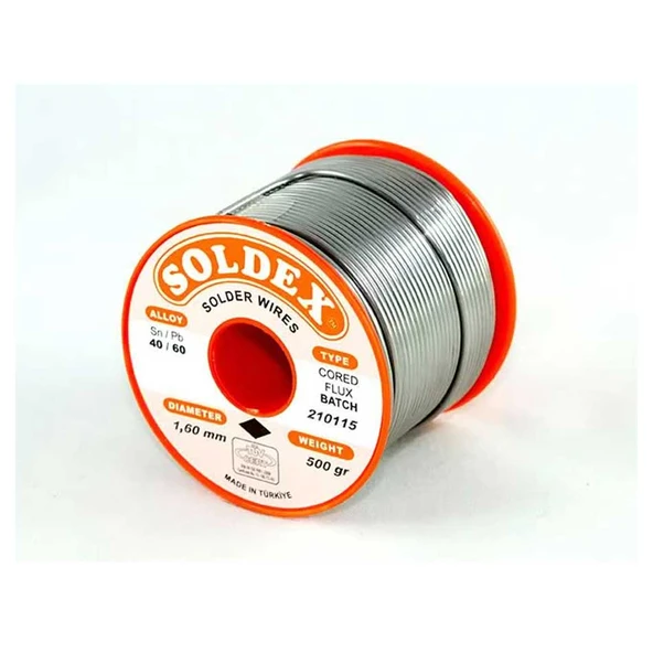 40-60 Lehim Teli 500 Gr 1.2 mm - Sn:40 / Pb:60 ürün görseli 1