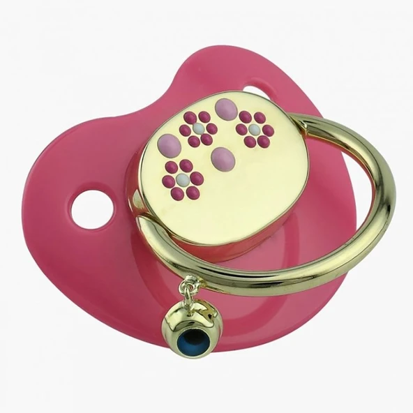 Bilezikhane Pembe Papatya Figürlü Altın Emzik 3.35 Gram ürün görseli 1