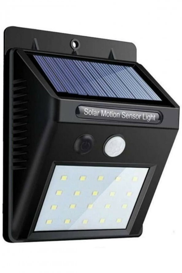 Solar Light Güneş Enerjili 20 Led Li Bahçe Aydınlatma Solar Dış Mekan Lambası Hareket Sensörlü ürün görseli 1