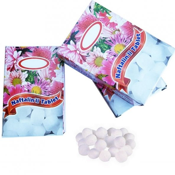 Naftalin Tablet 100 Gram  3 Paket Tablet Naftalin ürün görseli 1