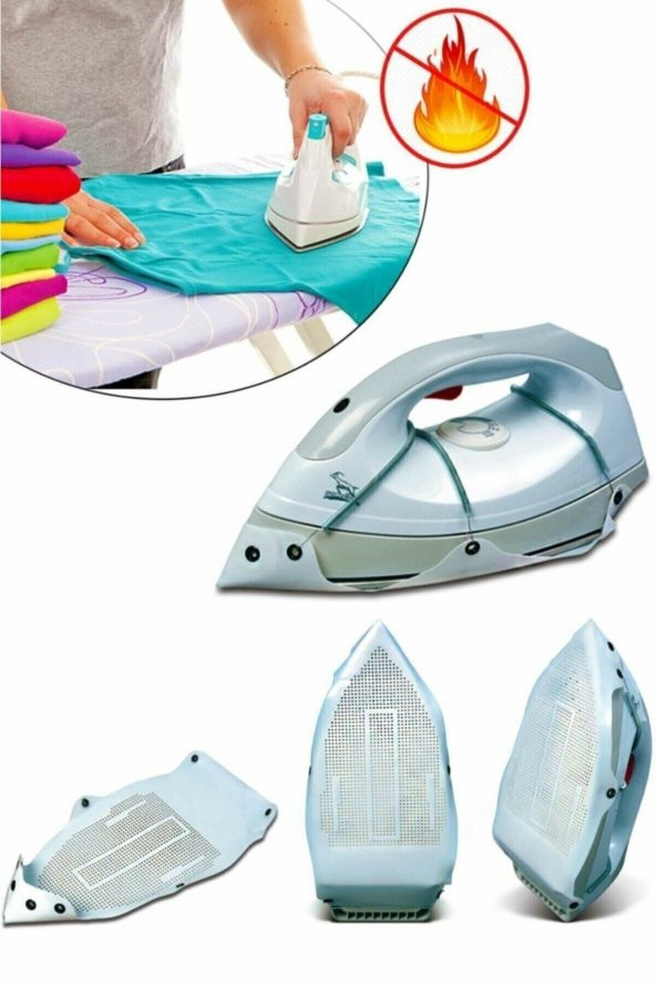 Yanma Önleyici Teflon Ev Tipi Ütü Altlığı Ütü Tabanı Teflon Çarık 1.Kalite Ütüleme Altlığı Altlık ürün görseli 1