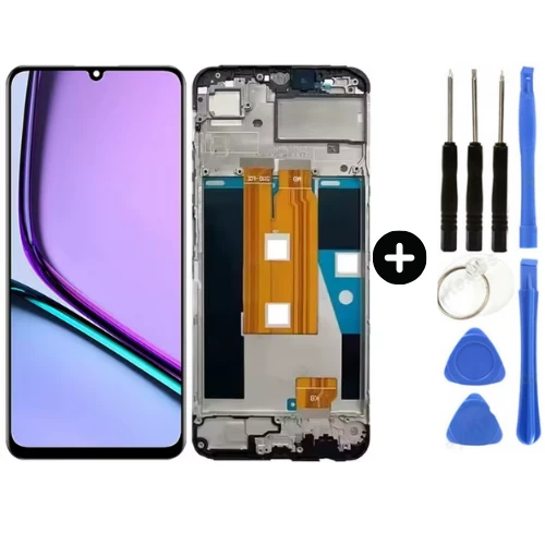 Realme Note 60 RMX3933 Uyumlu Çıtalı OLED Lcd Ekran Dokunmatik + Tamir Seti ürün görseli 1