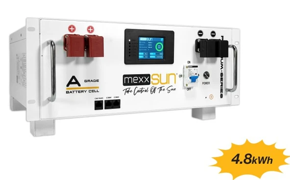 Mexxsun Lityum Akü 48V 100Ah (LiFePo4) ürün görseli 1