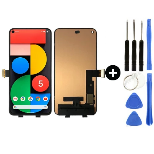 Google Pixel 5 GD1YQ GTT9Q G5NZ6 Uyumlu Servis Lcd Ekran Dokunmatik + Tamir Seti ürün görseli 1