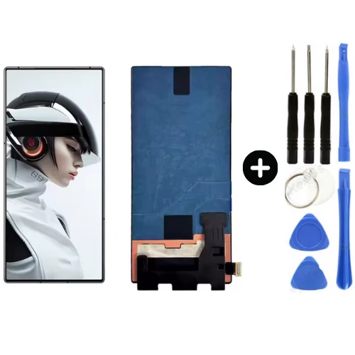 Zte Nubia Red Magic 9 Pro NX769J Uyumlu A Kalite Lcd Ekran Dokunmatik + Tamir Seti ürün görseli 1