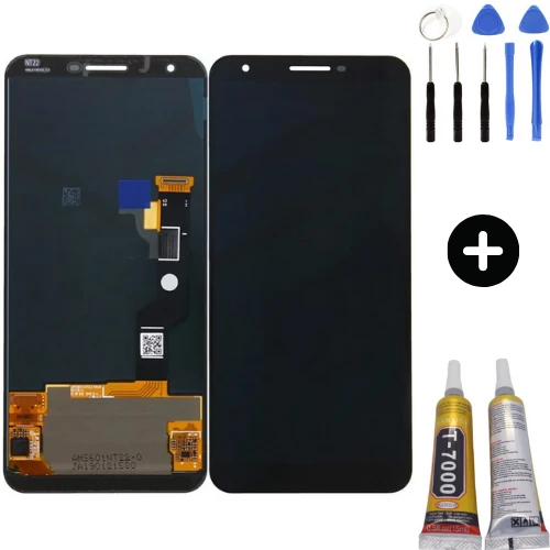 Google Pixel 3A G020G G020B G020H Uyumlu OLED Lcd Ekran Dokunmatik + Montaj Seti ürün görseli 1