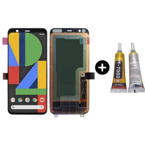 Google Pixel 4 G020I GA01187-US GA01189-US GA01191-US Uyumlu HK Lcd Ekran Dokunmatik + B7000 ürün görseli 1