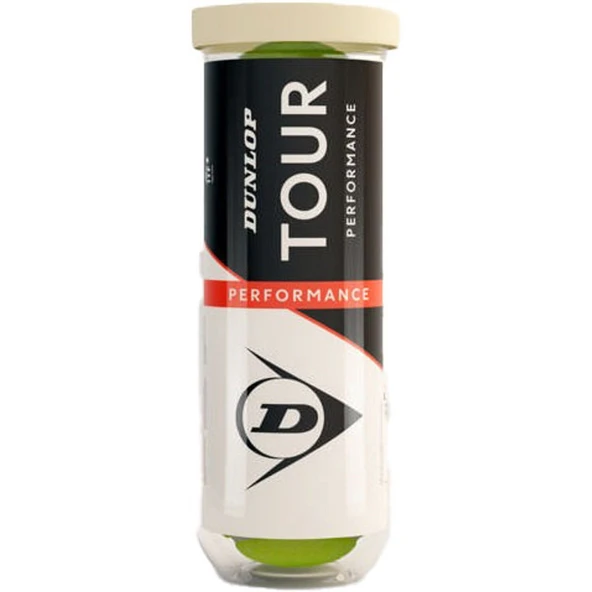 Dunlop Tour Performance 3'lü Tenis Topu ürün görseli 1