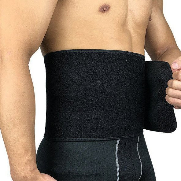 Termal Sauna Kemer Bel Korsesi Sporcu Kemeri İncelme Zayıflama Kemer Neopren Terleme ürün görseli 1