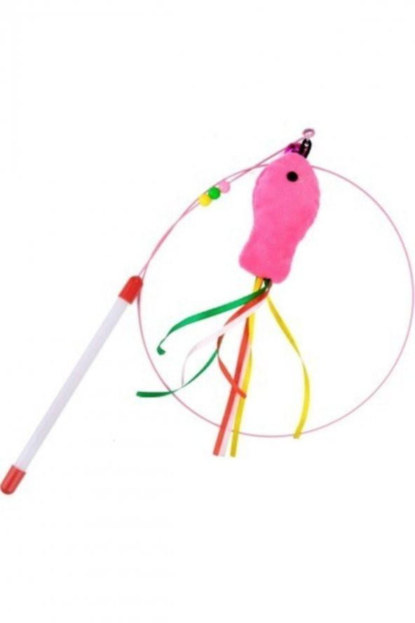 Peluş Kedi Oyun Oltası 90 cm - Resim 3