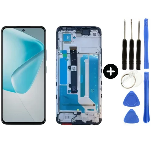 İnfinix Hot 50 Pro X6881 Uyumlu Çıtalı Servis Lcd Ekran Dokunmatik + Tamir Seti ürün görseli 1