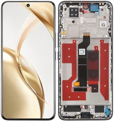 Huawei Honor 200 ELI-NX9 Uyumlu Çıtalı Lcd Ekran Dokunmatik ürün görseli 1