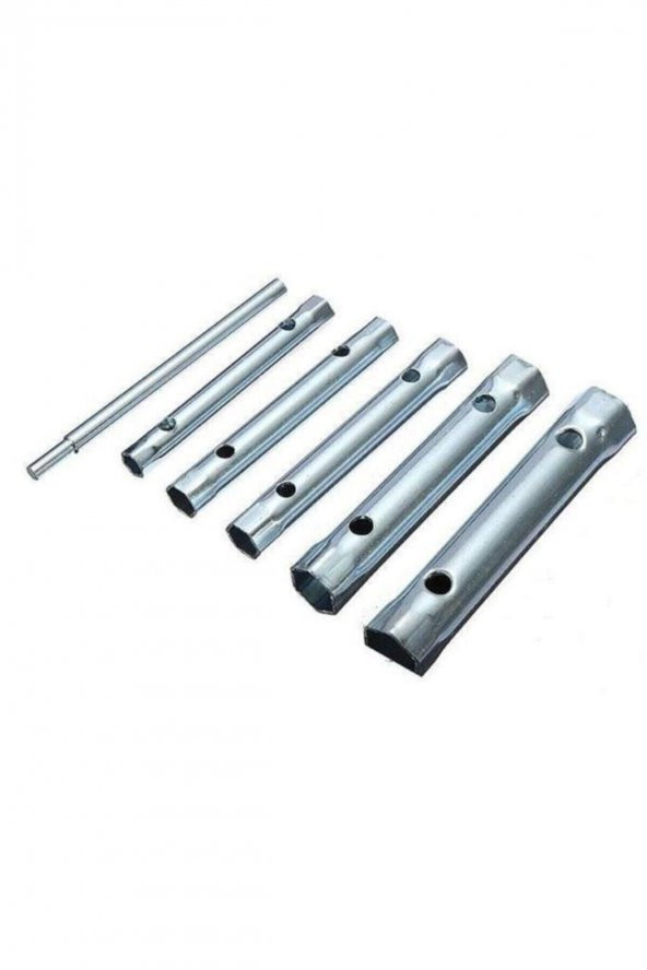 6 Parça Kovan Tipi Lokma Anahtarı 8 - 17 Mm Arası Anahtar Set ürün görseli 1