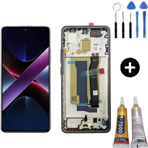 Xiaomi Pocophone Poco X7 Pro Uyumlu Çıtalı A Kalite Lcd Ekran Dokunmatik + Montaj Seti ürün görseli 1
