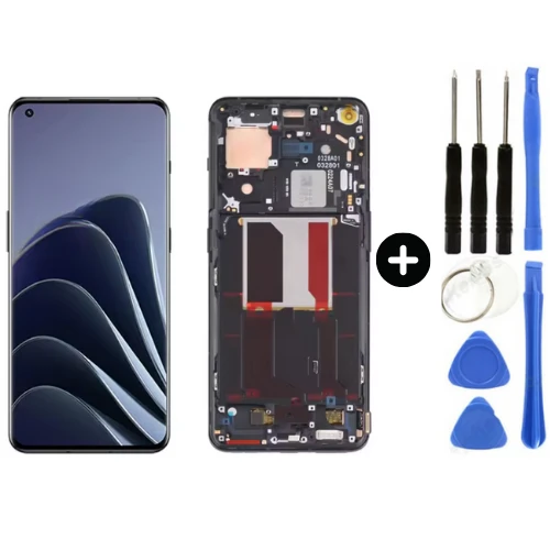 Oneplus 10 Pro NE2210 Uyumlu Çıtalı A Kalite Lcd Ekran Dokunmatik + Tamir Seti ürün görseli 1