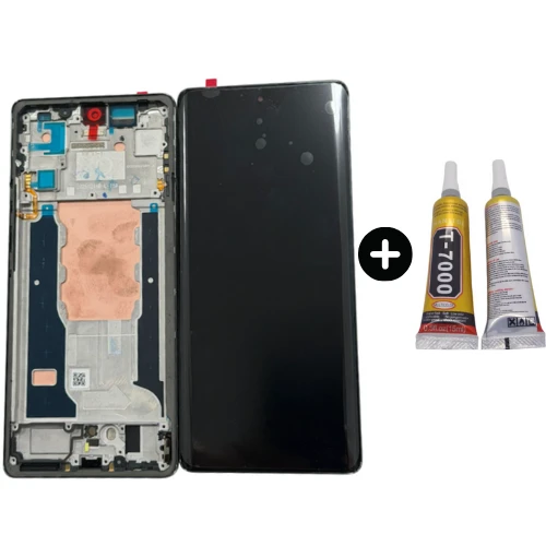 Tecno Camon 40 CM5 Uyumlu Çıtalı Lcd Ekran Dokunmatik + B7000 ürün görseli 1