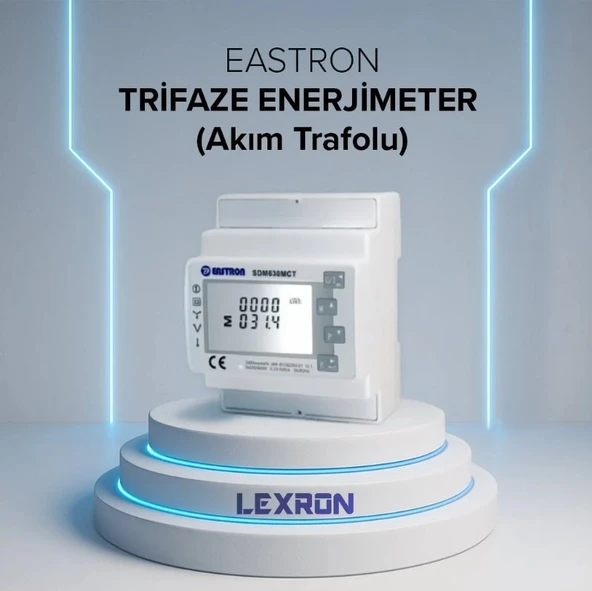 EASTRON - İnges TRİFAZE ENERJİMETER AKIM TRAFOLU ürün görseli 1
