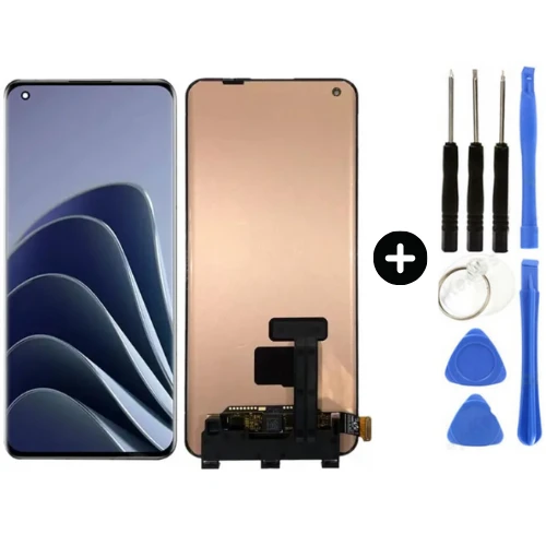 Oneplus 10 Pro NE2210 Uyumlu Servis Lcd Ekran Dokunmatik + Tamir Seti ürün görseli 1