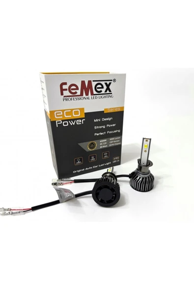 FEMEX Eco Power H1 Simsek Etkili Zenon Csp Led Xenon Led Headlight ürün görseli 1