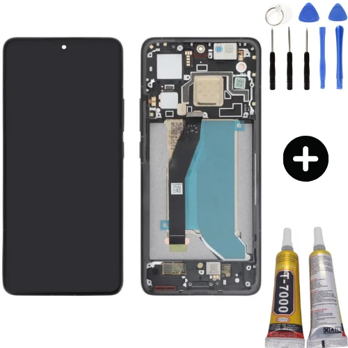 Xiaomi Mi 14T Uyumlu Çıtalı Servis Lcd Ekran Dokunmatik 2406APNFAG + Montaj Seti ürün görseli 1