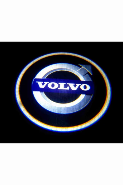Volvo Araçlar Için Kapı Altı Led Logo - Resim 2