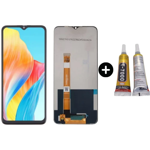 Oppo A18 CPH2591 Uyumlu A Kalite Lcd Ekran Dokunmatik + B7000 ürün görseli 1