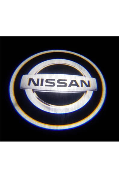 Nissan Araçlar Için Kapı Altı Led Logo - Resim 2