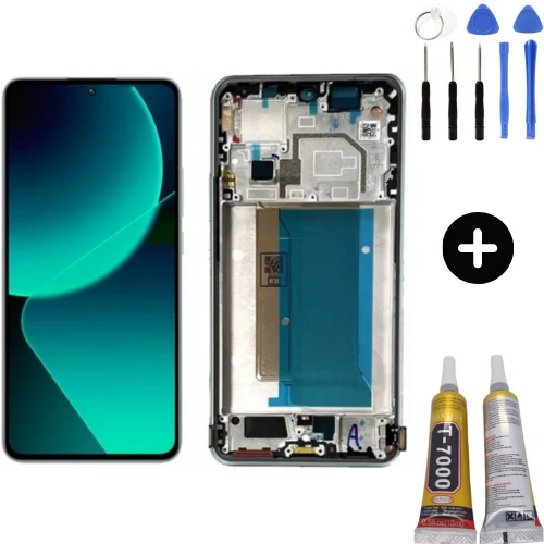 Xiaomi Mi 13T Pro Uyumlu Çıtalı A Kalite Lcd Ekran Dokunmatik + Montaj Seti ürün görseli 1