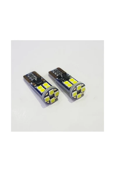 FEMEX Platinum TURKUAZ Ampul T10 12 Smd 3030 Chip Led Aktif Canbus ürün görseli 1