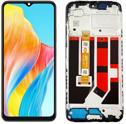 Oppo A38 CPH2579 Uyumlu Çıtalı A Kalite Lcd Ekran Dokunmatik ürün görseli 1