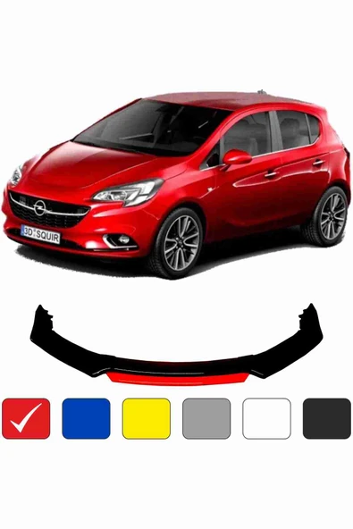 Opel Corsa Lip 4 Parça Kırmızı ürün görseli 1