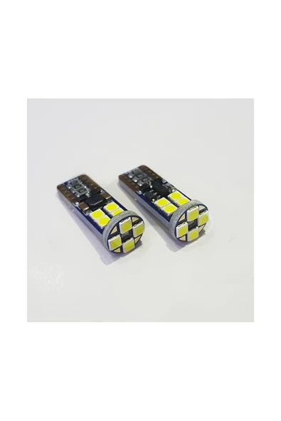 FEMEX Platinum TURUNCU Ampul T10 12 Smd 3030 Chip Led Aktif Canbus ürün görseli 1
