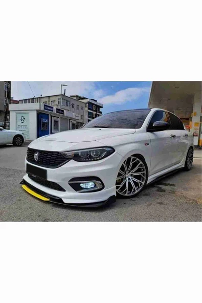 Fiat Egea Lip 4 Parça Kırmızı - Resim 3