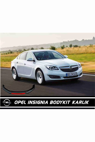 Insignia Lip 4 Parça Kırmızı / Tampon Eki ürün görseli 1