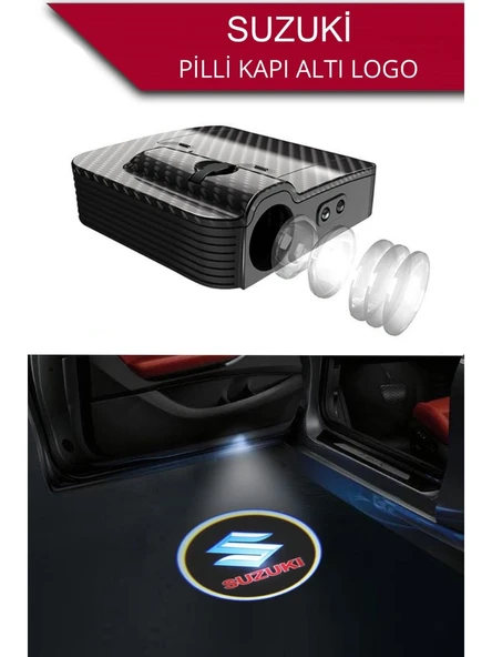 Suzuki Kapı Altı Logo Led Projektör ( 2 Adet) - Resim 4