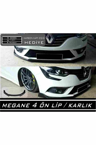 Megane 4 Lip 4 Parça Kırmızı - Resim 4