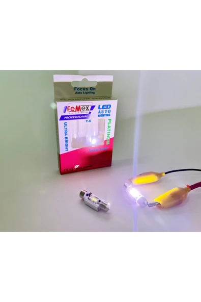FEMEX Platinum 31mm Sofit Led Ampul CSP Chipset Aktif Canbus led ürün görseli 1