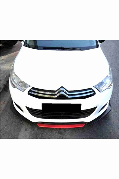 Cıtroen C4 Lip 4 Parça Kırmızı - Resim 2