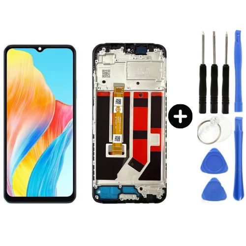 Oppo A18 CPH2591 Uyumlu Çıtalı A Kalite Lcd Ekran Dokunmatik + Tamir Seti ürün görseli 1