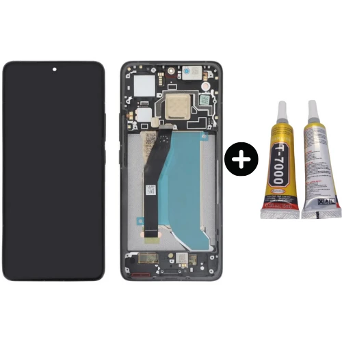 Xiaomi Mi 14T Uyumlu Çıtalı OLED Lcd Ekran Dokunmatik 2406APNFAG + B7000 ürün görseli 1