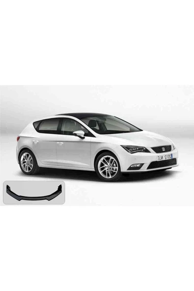Seat Leon Mk3-3.5 Ön Karlık 3 Parça Piano Black ürün görseli 1