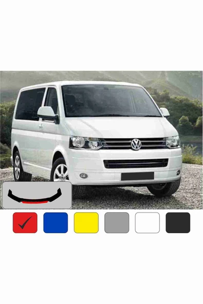 Transporter Lip 4 Parça Kırmızı ürün görseli 1