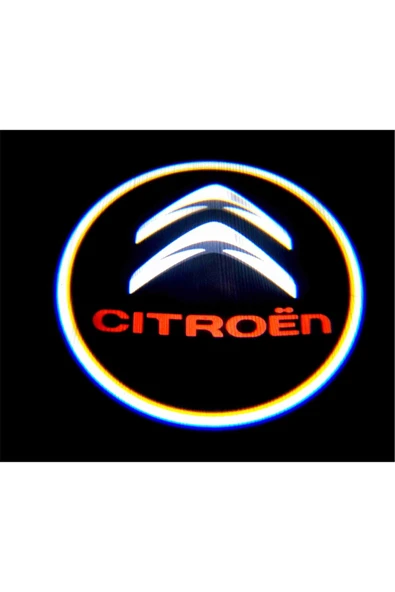 citroen Kapı Altı Led Hayalet Logo (2 Adet) - Resim 2
