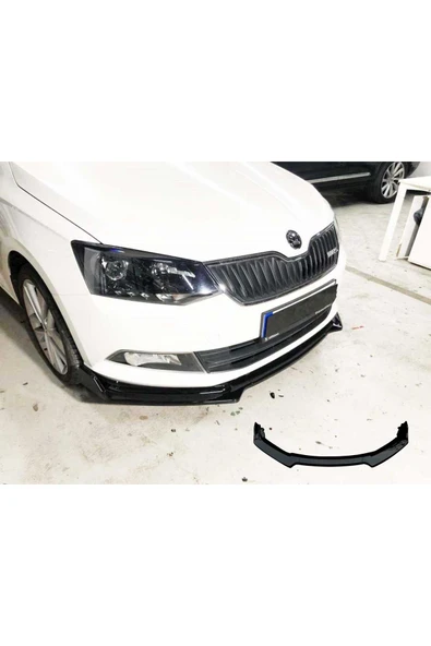 Skoda Fabia Yeni Kasa Ön Tampon Eki Bodykit Karlık Lip ürün görseli 1