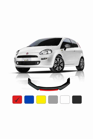 Fiat Punto Lip 4 Parça Kırmızı ürün görseli 1
