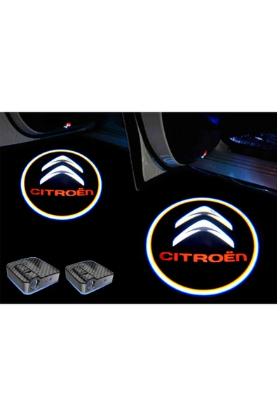 citroen Kapı Altı Led Hayalet Logo (2 Adet) ürün görseli 1