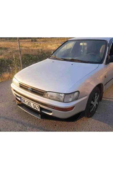 Corolla Lip 4 Parça Kırmızı / Tampon Eki - Resim 4